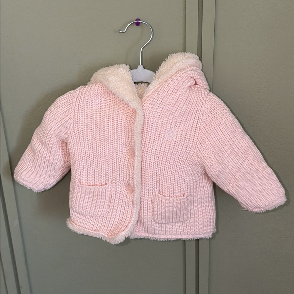 GAP Cream Fleece Baby Jacket